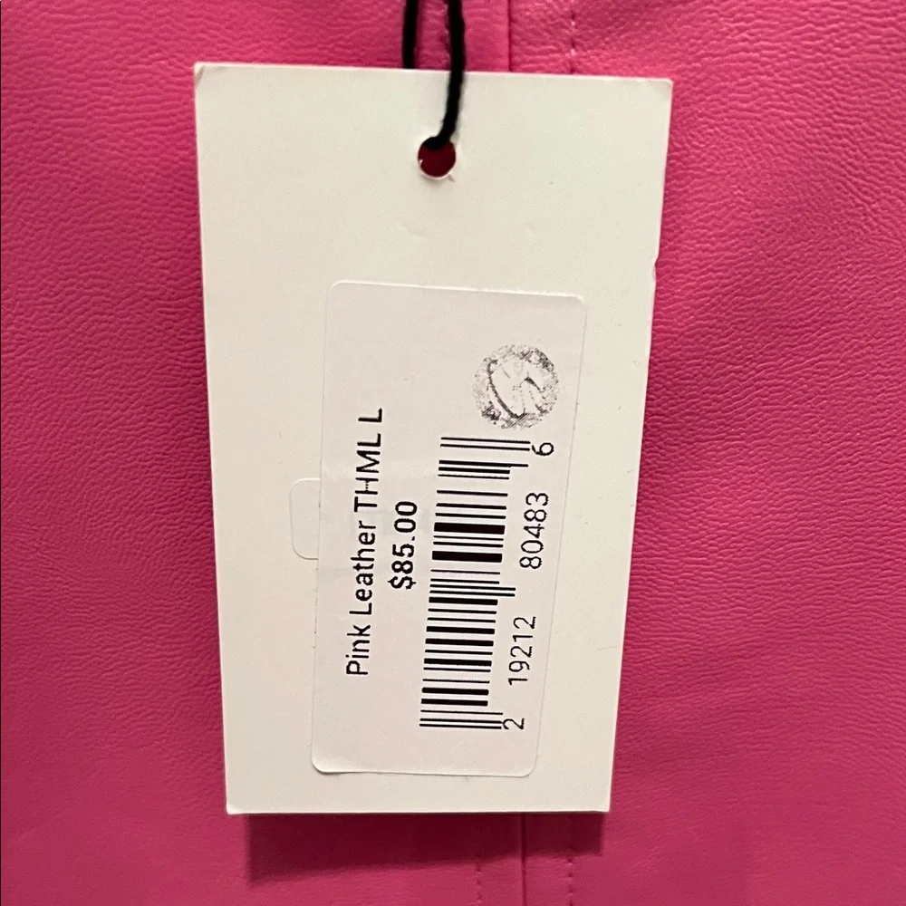 NWT THML Fuchsia Puff Sleeve Dress - Picture 3 of 11